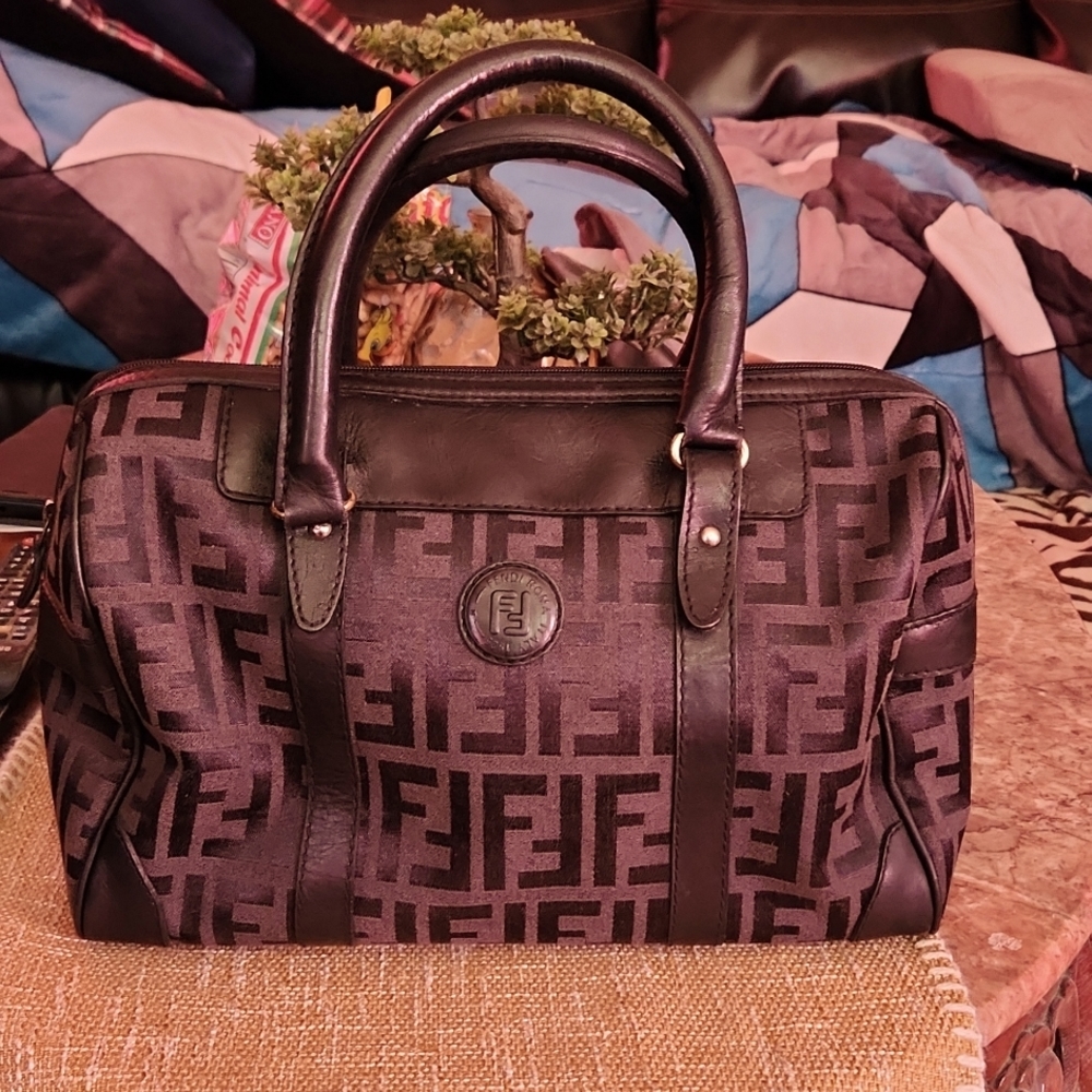 Fendi Zucca Duffle bag